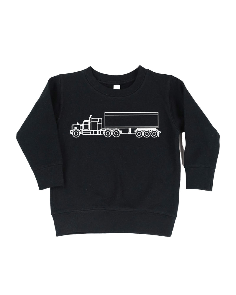 Trucks N' Things Minimalist Design - (Choose Your Vehicle) - Child Sweater