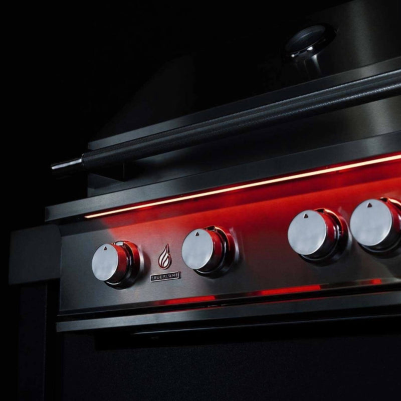 TrueFlame Built-In Stainless Steel Freestanding Gas Grills With Deluxe Cart [TF25/32/40] (SAK76845)