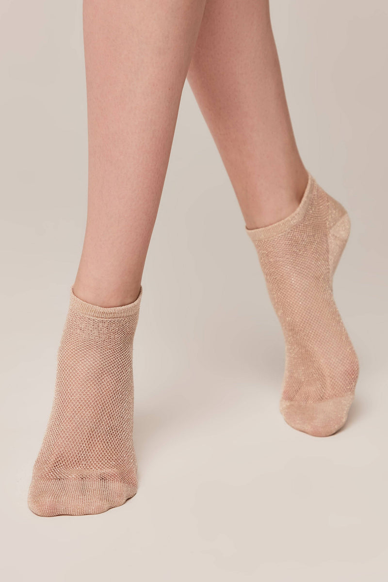 Ankle Socks Conte Active - 277 Viscose With Openwork Weaving