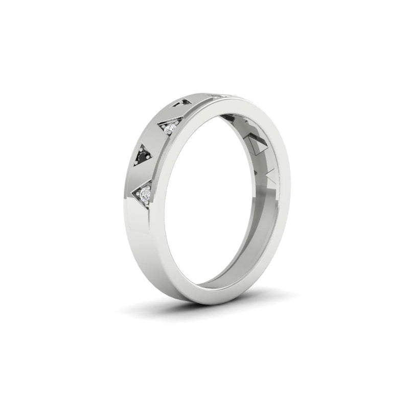 Two Tone Male Wedding Band