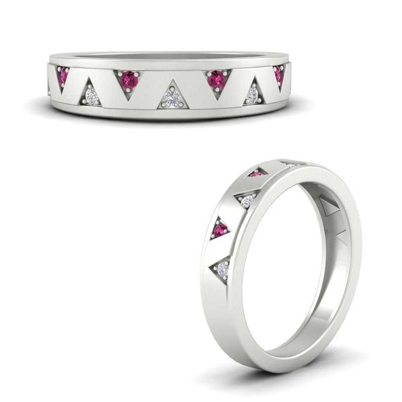 Two Tone Male Wedding Band