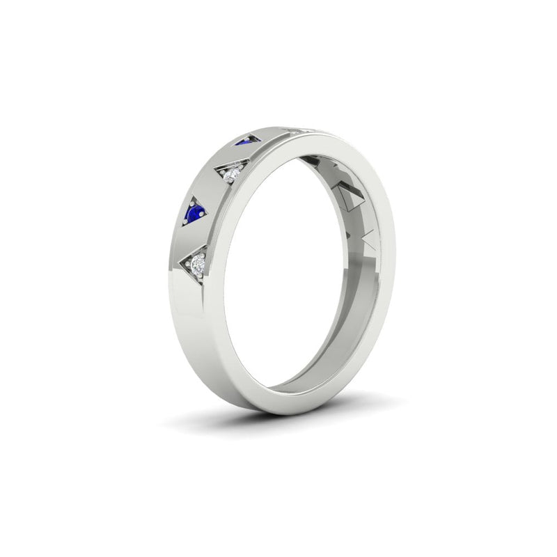 Two Tone Male Wedding Band
