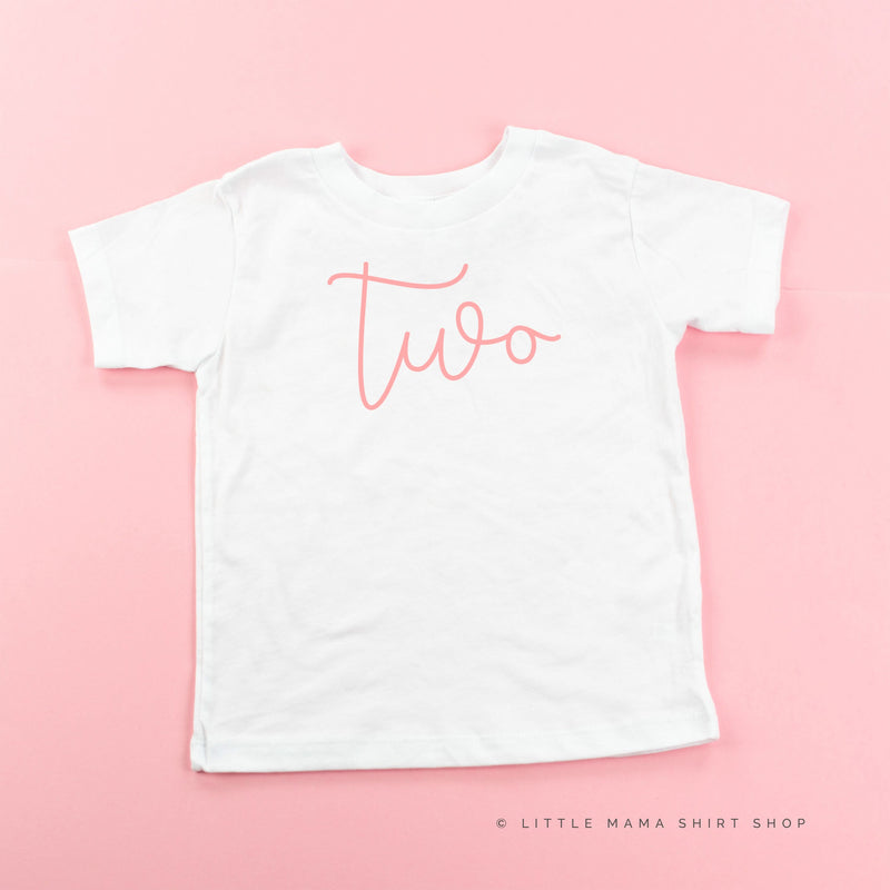Birthday Number - New Cursive - Child Tee