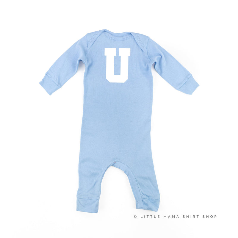 Varsity Initials - Baby Sleeper