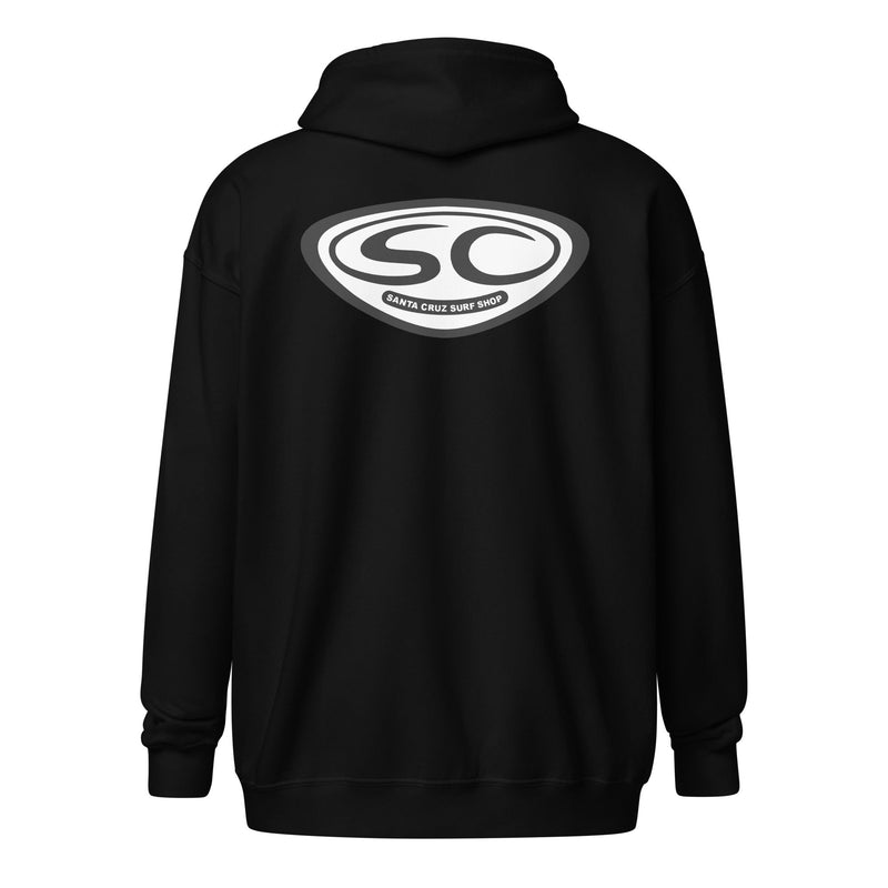 Santa Cruz Surf Shop OG Logo Mens Zip Hoodie