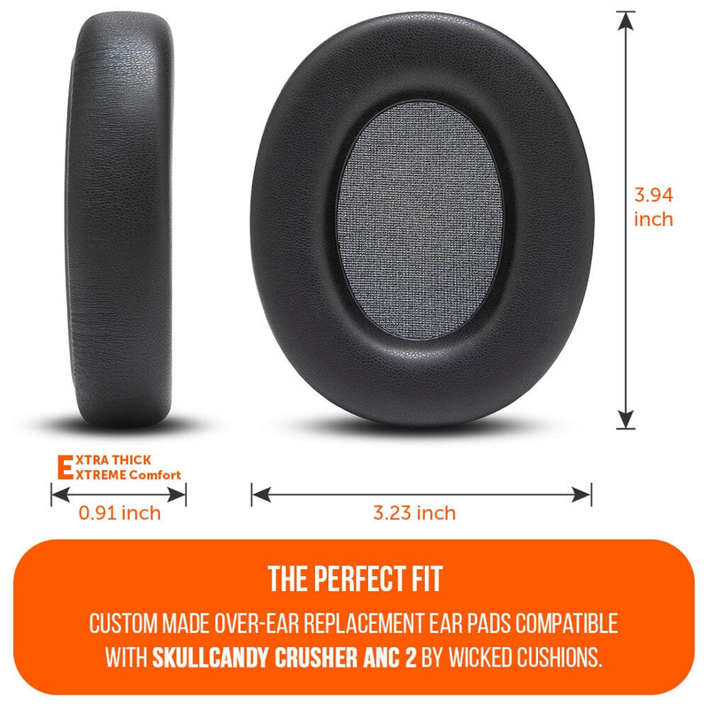 Upgraded Skullcandy Crusher ANC 2 Earpads - WC PadZ Crusher ANC 2