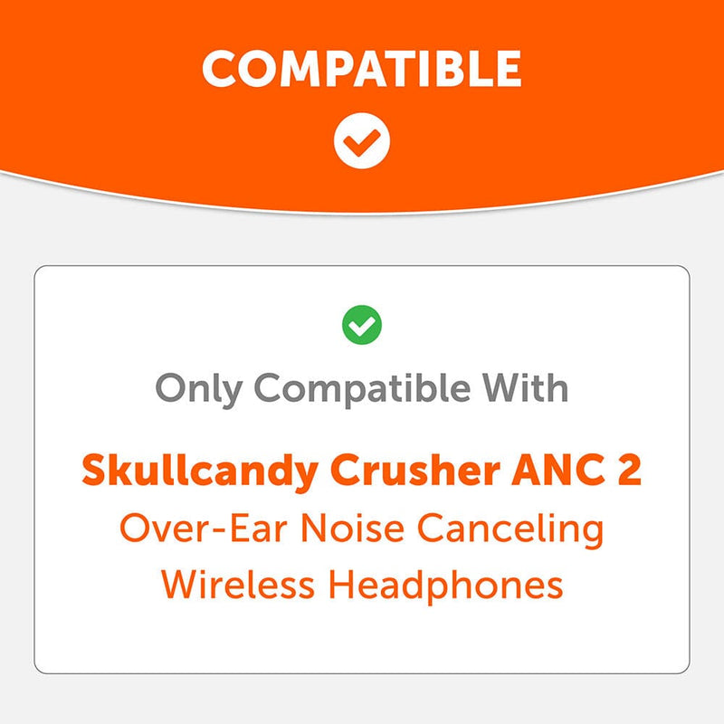 Upgraded Skullcandy Crusher ANC 2 Earpads - WC PadZ Crusher ANC 2