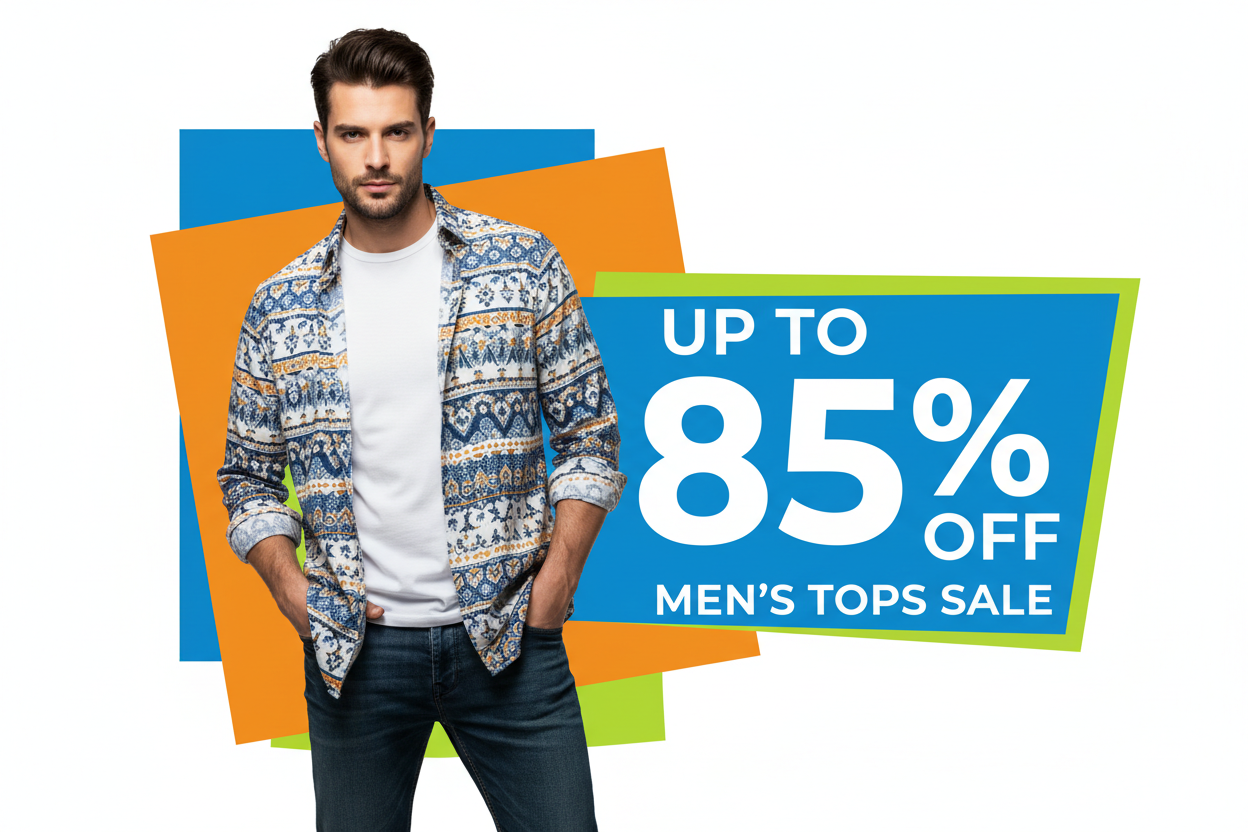 Sale Men Tops