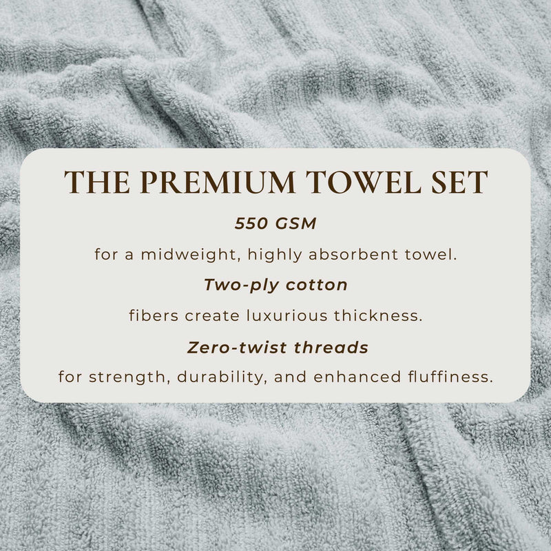 Luxury Cotton Towels - Karina Collection