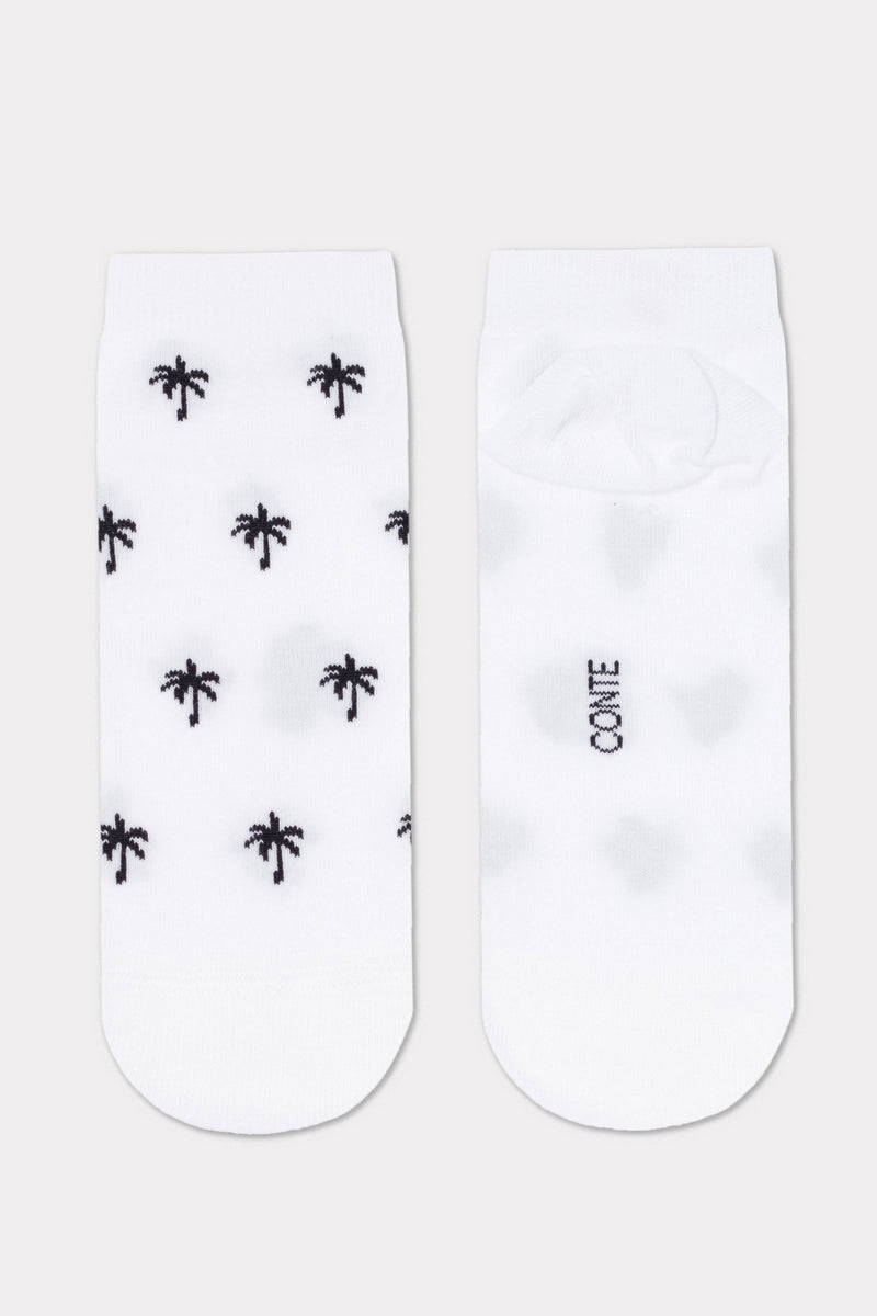 Cotton Ankle Socks Conte Active - 589 Palm Trees