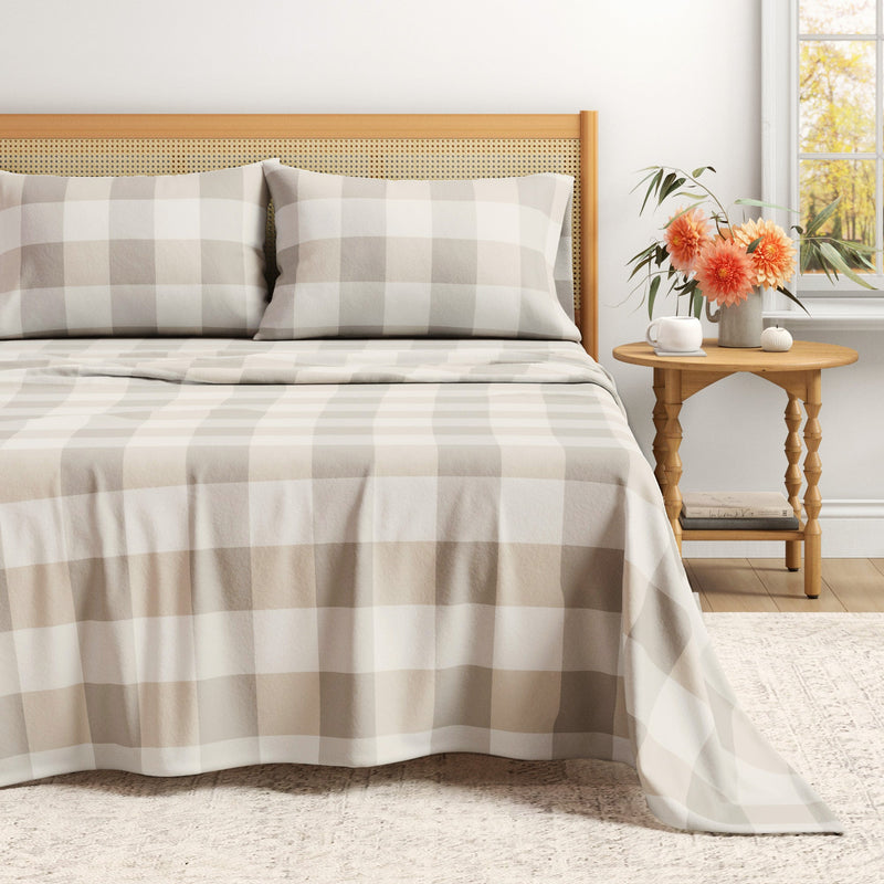 Turkish Cotton Flannel Sheet - Belle Collection