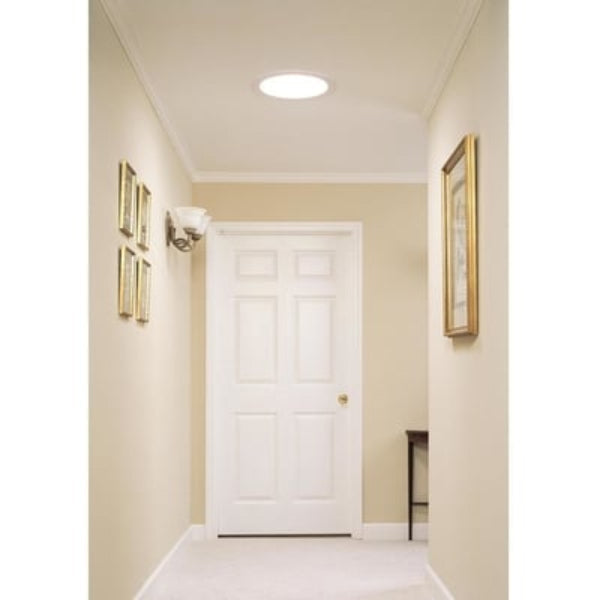 VELUX 14 in. Low Profile Flat Glass Rigid Sun Tunnel® Skylight With Solar Night Light