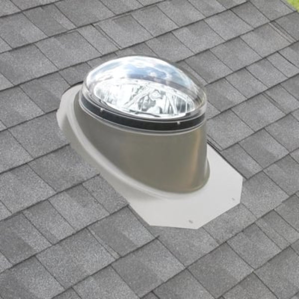 VELUX Pitched Rigid Sun Tunnel® Skylight, Acrylic Dome, Solar Night Light
