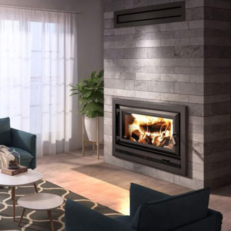 Ventis Large Single-Door Wood Burning Fireplace With Durable C-Cast Baffle [HE275CF] (SAK42486)