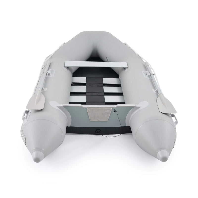 Virtue US 10FT 4-Person Heavy-Duty Inflatable Dinghy Transom Sport Tender Boat (SAK98153)