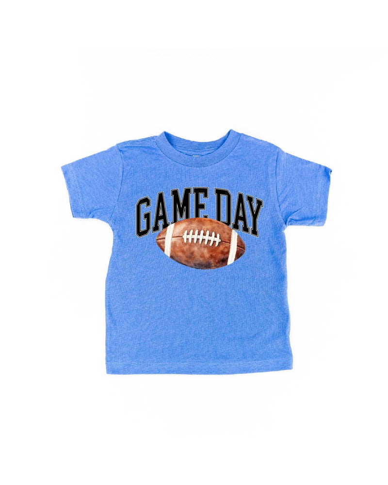 Watercolor Football - Game Day - Child Tee