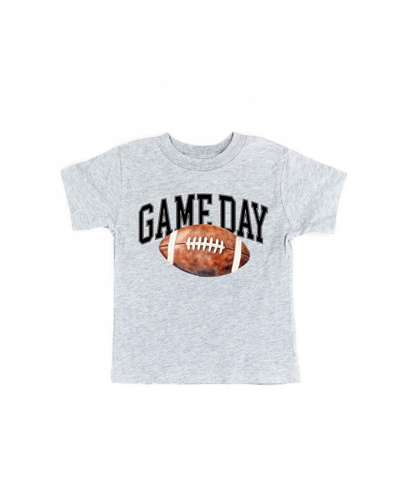 Watercolor Football - Game Day - Child Tee