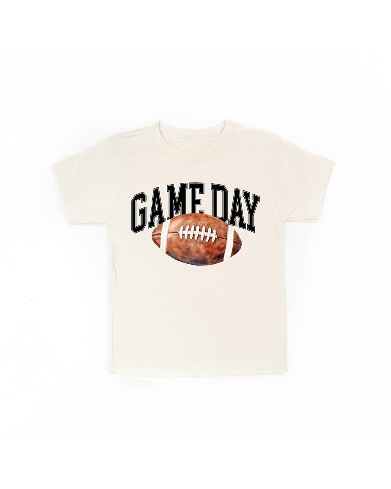 Watercolor Football - Game Day - Child Tee