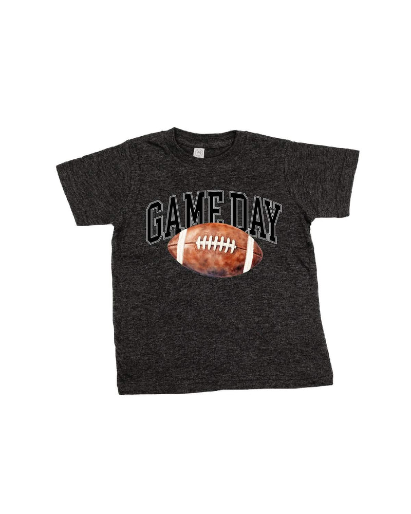Watercolor Football - Game Day - Child Tee