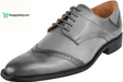 Mens Tread Design Genuine Leather Lace up Oxford Dress Shoes