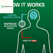 Roll on Pain Relief for Knee, Neck, Hip, Joint, Shoulder, & Simple Backache, Arthritis Pain Reliever, Sore Muscle Relief, Roll on Menthol Gel 3 Fl Oz (Pack of 3)