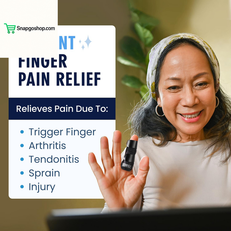 Trigger Finger Splint - 2 Ct - Mallet Splint & Brace for Arthritis, Injury, & Sprain - Fits Index, Middle, & Ring Fingers - Adjustable for All-Day Comfort - Doctor-Developed