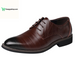Men’S Dress Shoes Oxfords Uniform Business Lace up Formal Soft Classic Wedding Shoes(Black,10.5)