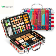 Makeup Kit Gift Set - 41 Eye Shadows, 7 Body Glitters, 1 Lip Liner Pencil, 1 Lipsticks, 4 Blushs, Eye Liner Pencil, 5 Concealers, 2 Lip Gloss, 5 Bronzers, Mirror