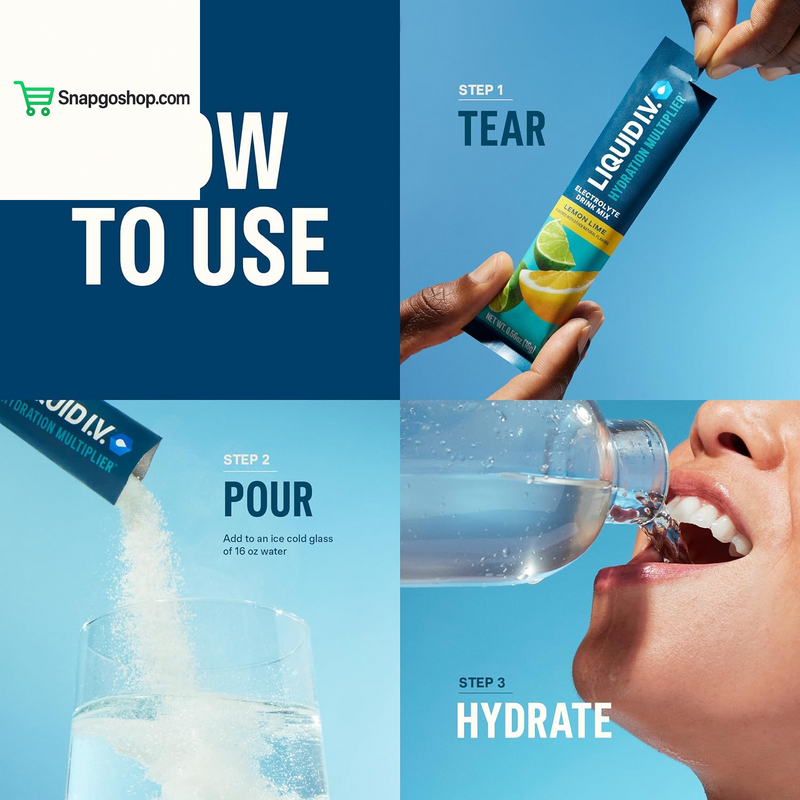 ® Hydration Multiplier - Lemon Lime | Electrolyte Powder Drink Mix | 1 Pack (16 Servings)