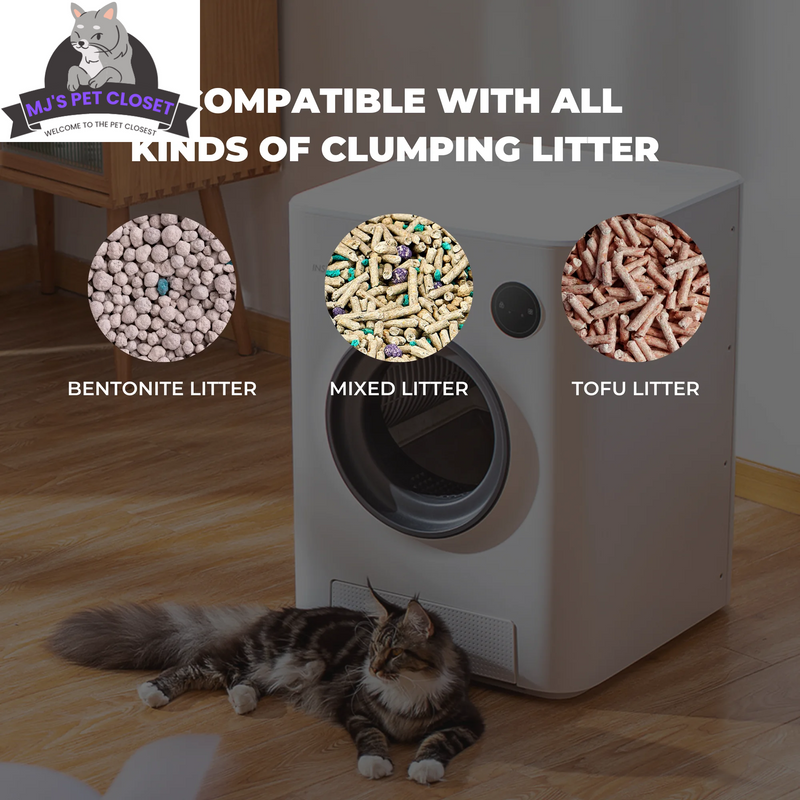 Say goodbye to scooping! 🐾 Meet the Purrclean Self-Cleaning Cat Litter Box – now with app control and 5Ghz & 2.4Ghz Wifi support! 🐱✨