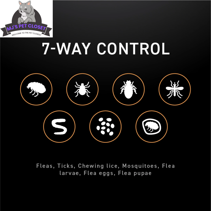 Ultimate 2-Pack Flea & Tick Defense for Dogs 23-44 Lbs - 3-Month Supply for Fast Relief