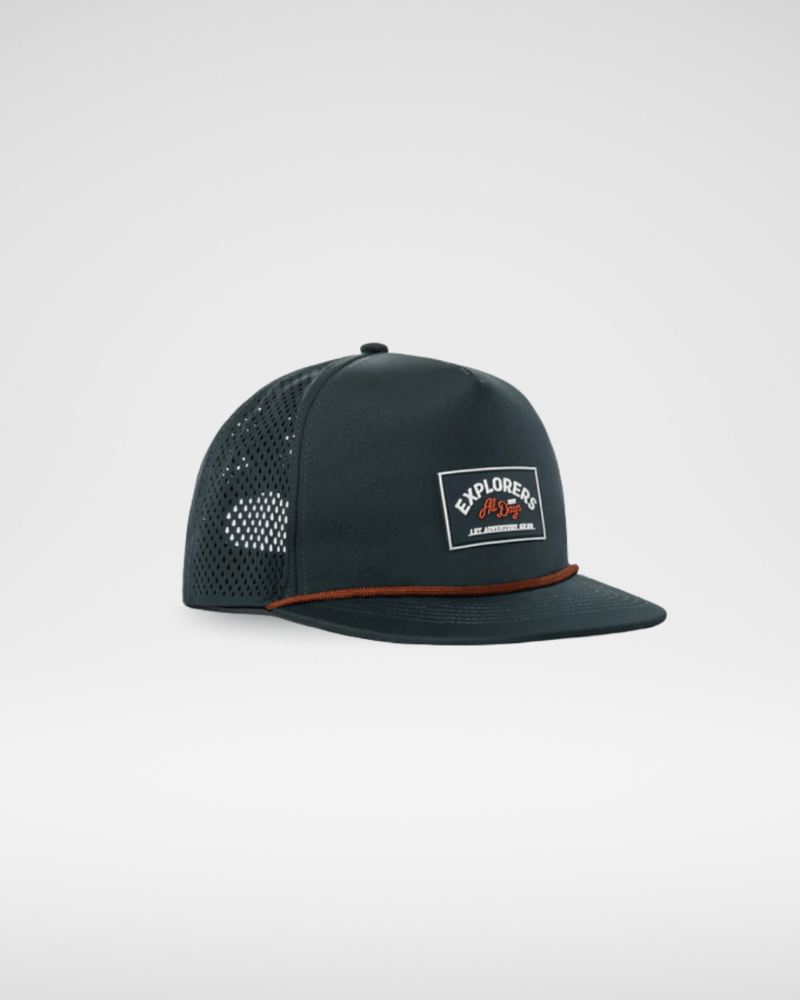 WATERPROOF LRT EXPLORER SNAPBACK HAT - JUNIPER GREEN