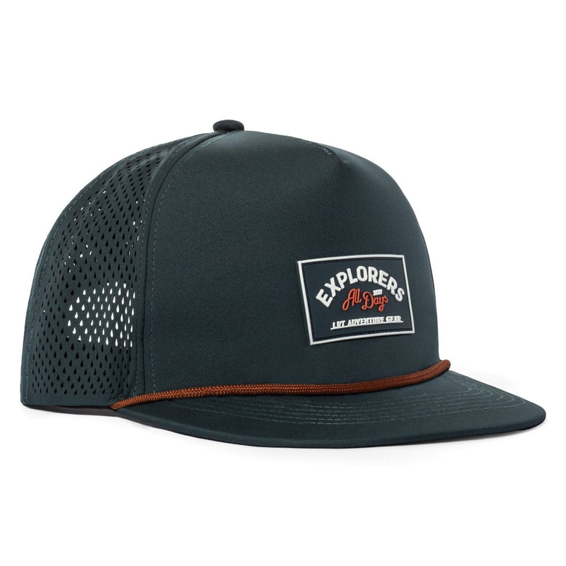WATERPROOF LRT EXPLORER SNAPBACK HAT - JUNIPER GREEN