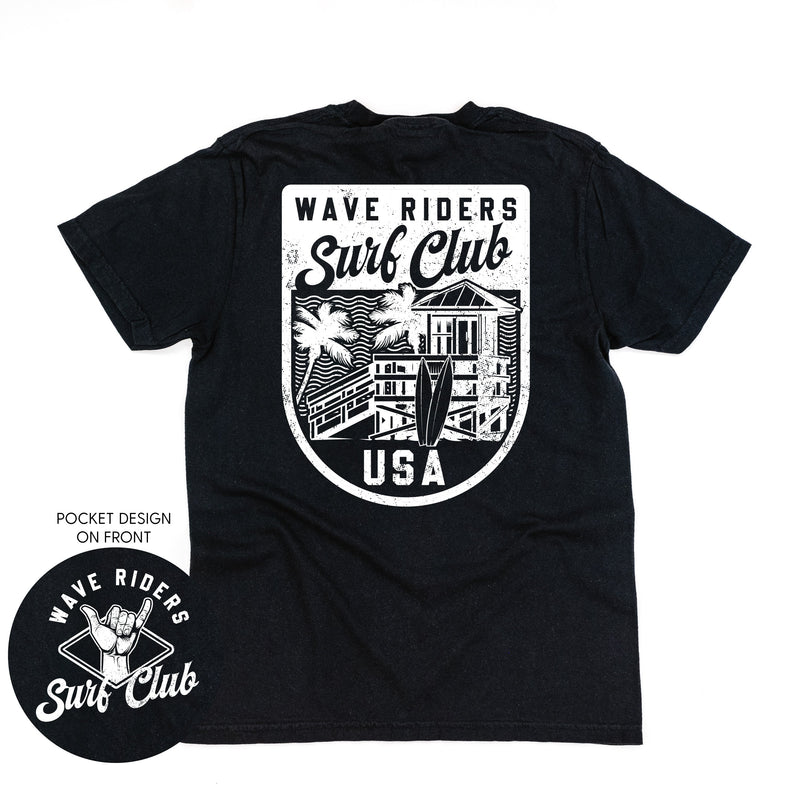 Wave Riders Surf Club (pf&b) - Comfort Colors Tee