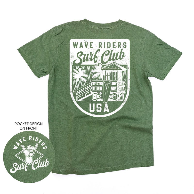 Wave Riders Surf Club (pf&b) - Comfort Colors Tee