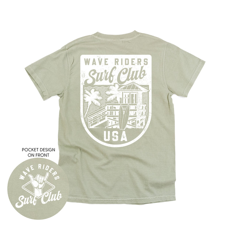 Wave Riders Surf Club (pf&b) - Comfort Colors Tee