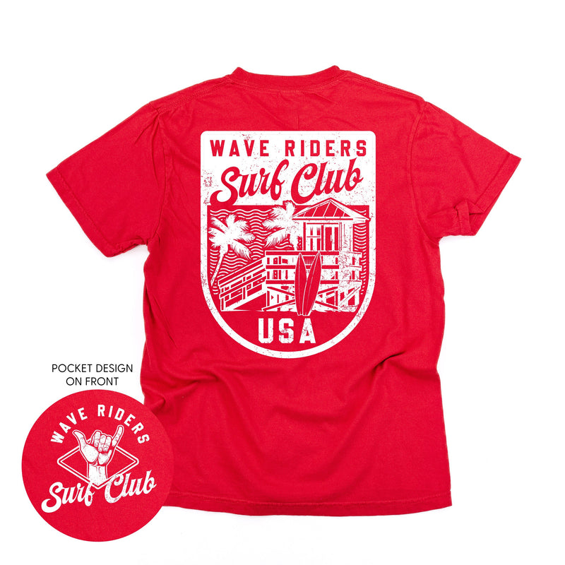 Wave Riders Surf Club (pf&b) - Comfort Colors Tee