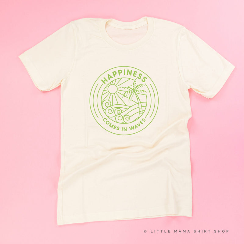 HAPPINESS COMES IN WAVES - Unisex Tee