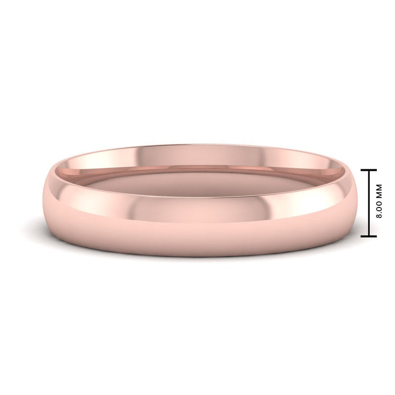 5 mm Wedding Band Classic Comfort Fit