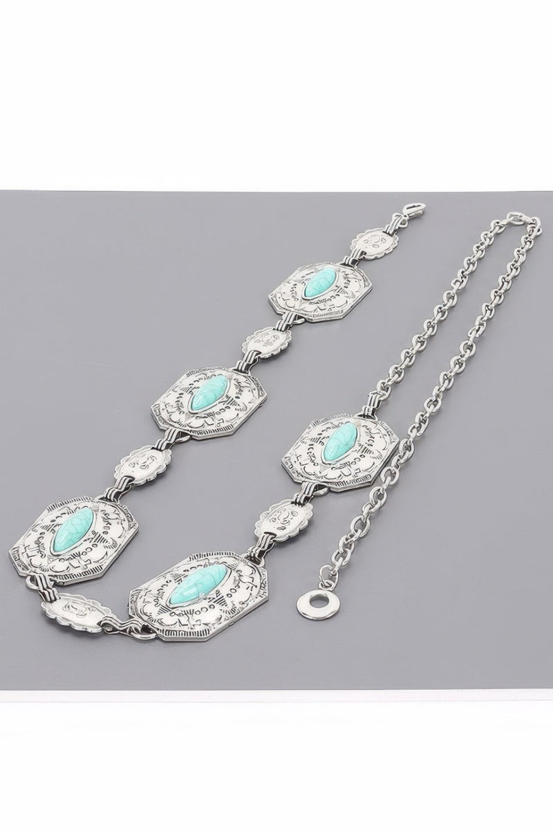 Western Turquoise Chain Belt
