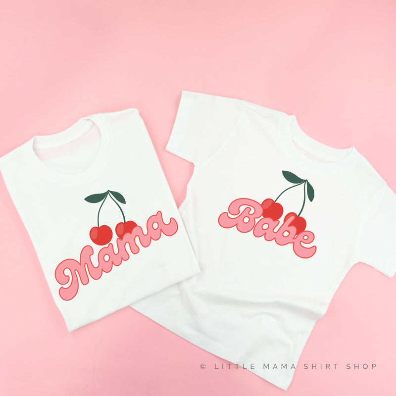 Mama/Babe Fruit - (Choose Your Fruit) - Set of 2 Matching Tees