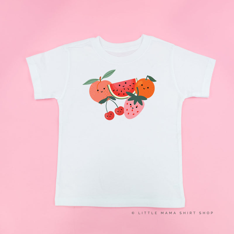 Group of Smiley Fruit - Child Tee