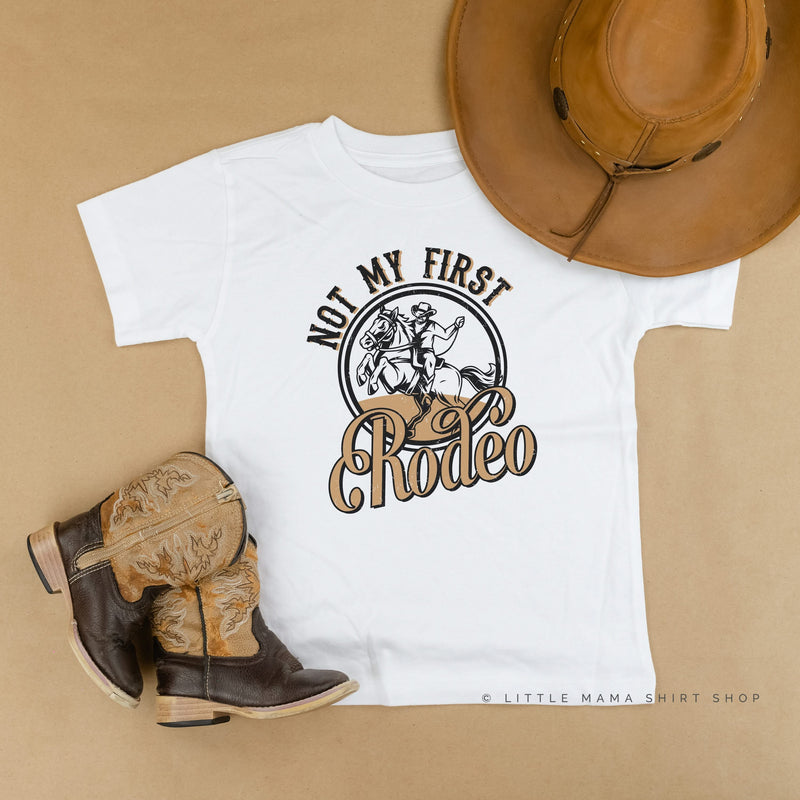 Not My First Rodeo - Distressed Design - Child Tee