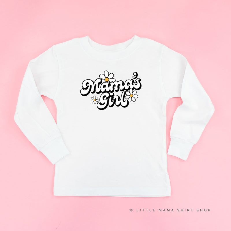 Daisy - Mama's Girl - w/ Full Daisy on Back - Child Long Sleeve Tee