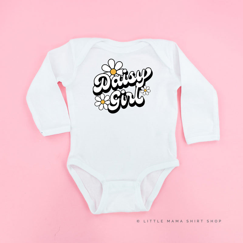 Daisy Girl - w/ Full Daisy on Back - Child Long Sleeve Tee