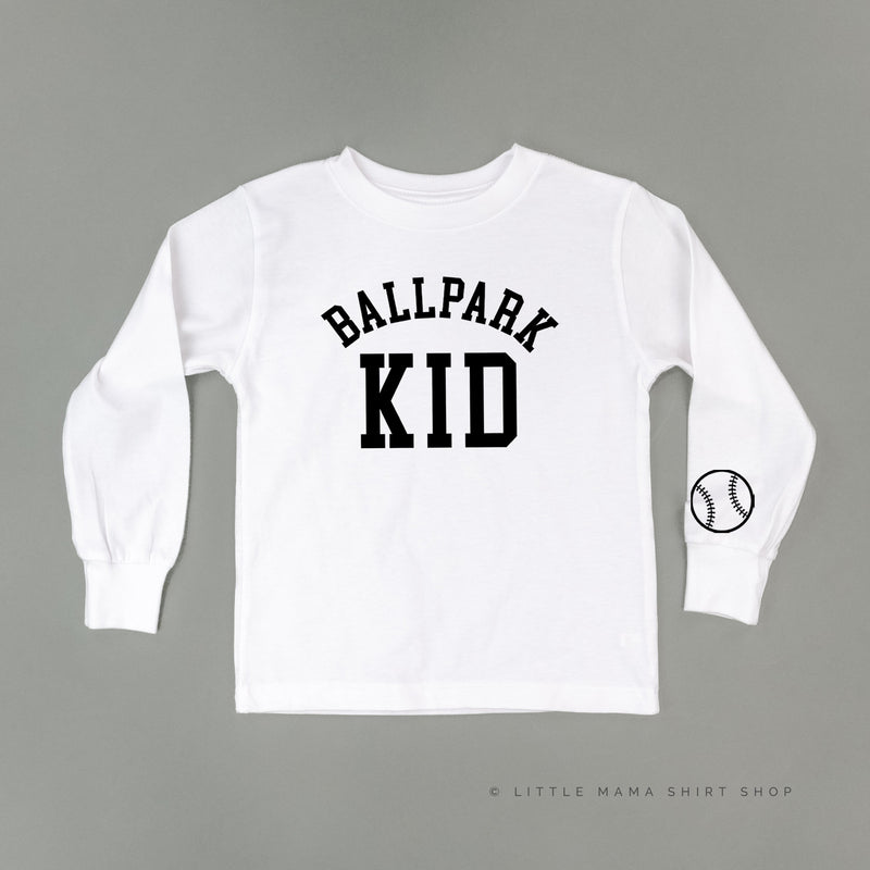 Ballpark Kid (wd) - Child Long Sleeve Tee