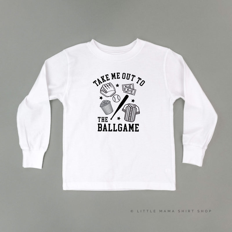 Take Me Out To The Ballgame - Child Long Sleeve Tee