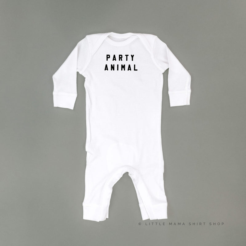 Party Animal - Block Font - Baby Sleeper