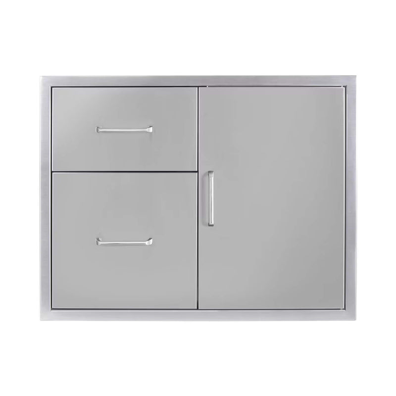 Wildfire Outdoor Living Stainless Steel Door And Drawer Combo [WFDDWCOMBO3021/24-BSS/SS] (SAK89015)