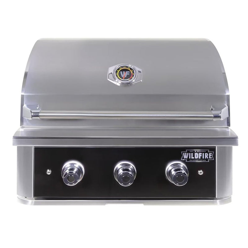 Wildfire Outdoor Living Ranch Pro 304 Stainless Steel Natural Gas Grill, 30" (WF-PRO30G-RH-NG) (SAK25374)